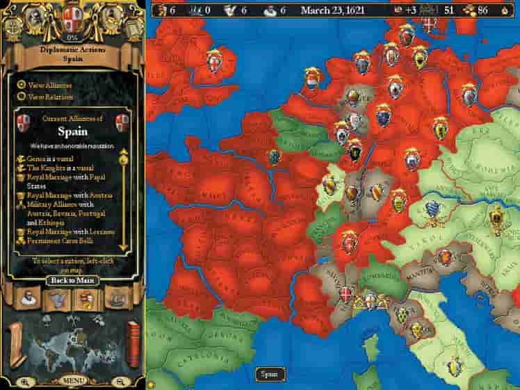 Europa Universalis II screenshot thumbnail screenshot 15