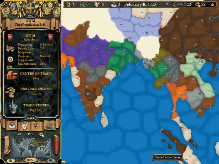 Europa Universalis II screenshot thumbnail screenshot 3