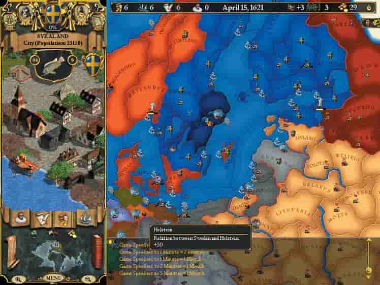 Europa Universalis II screenshot thumbnail screenshot 8