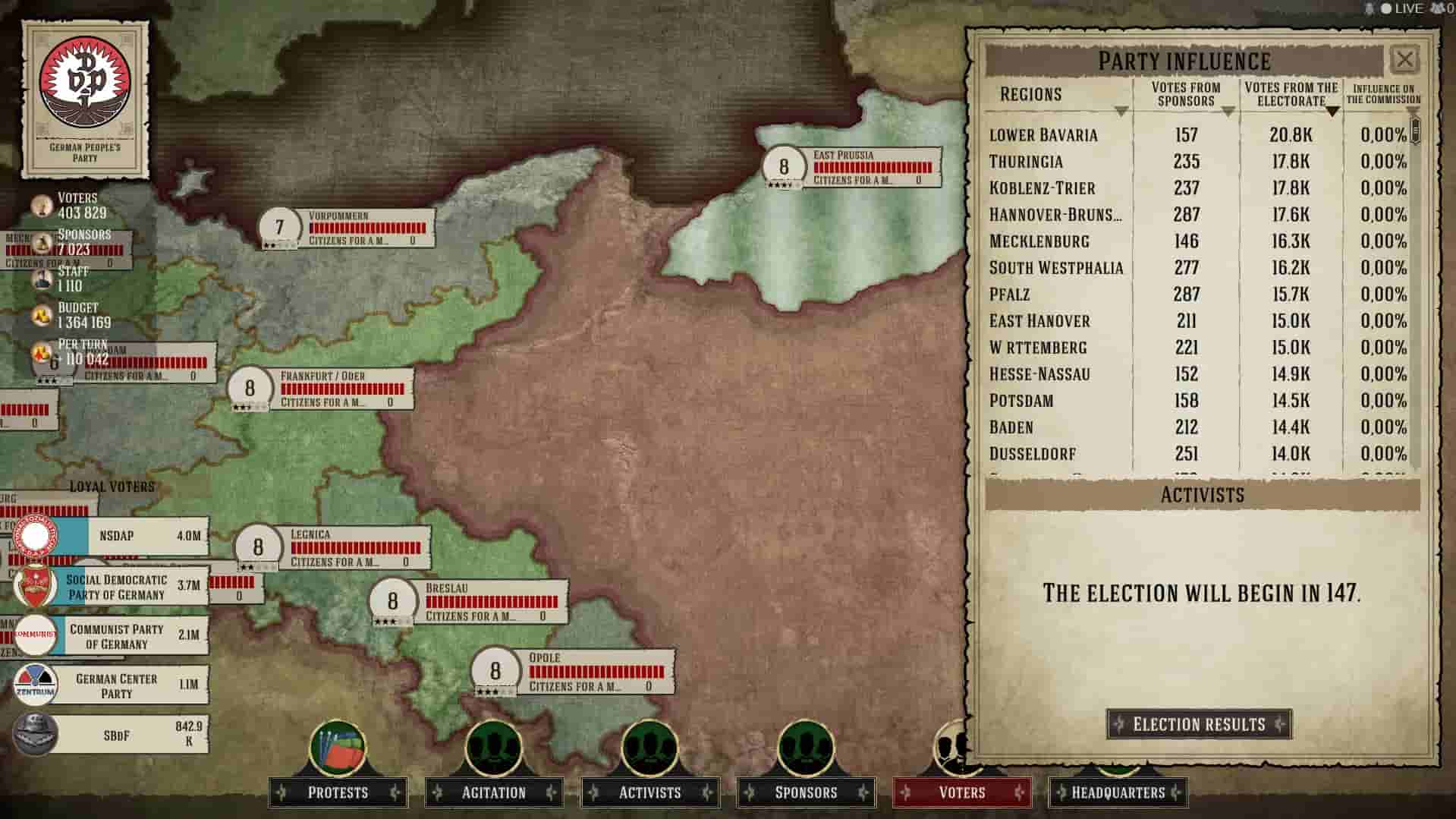 Evil Democracy: 1932 screenshot thumbnail screenshot 0
