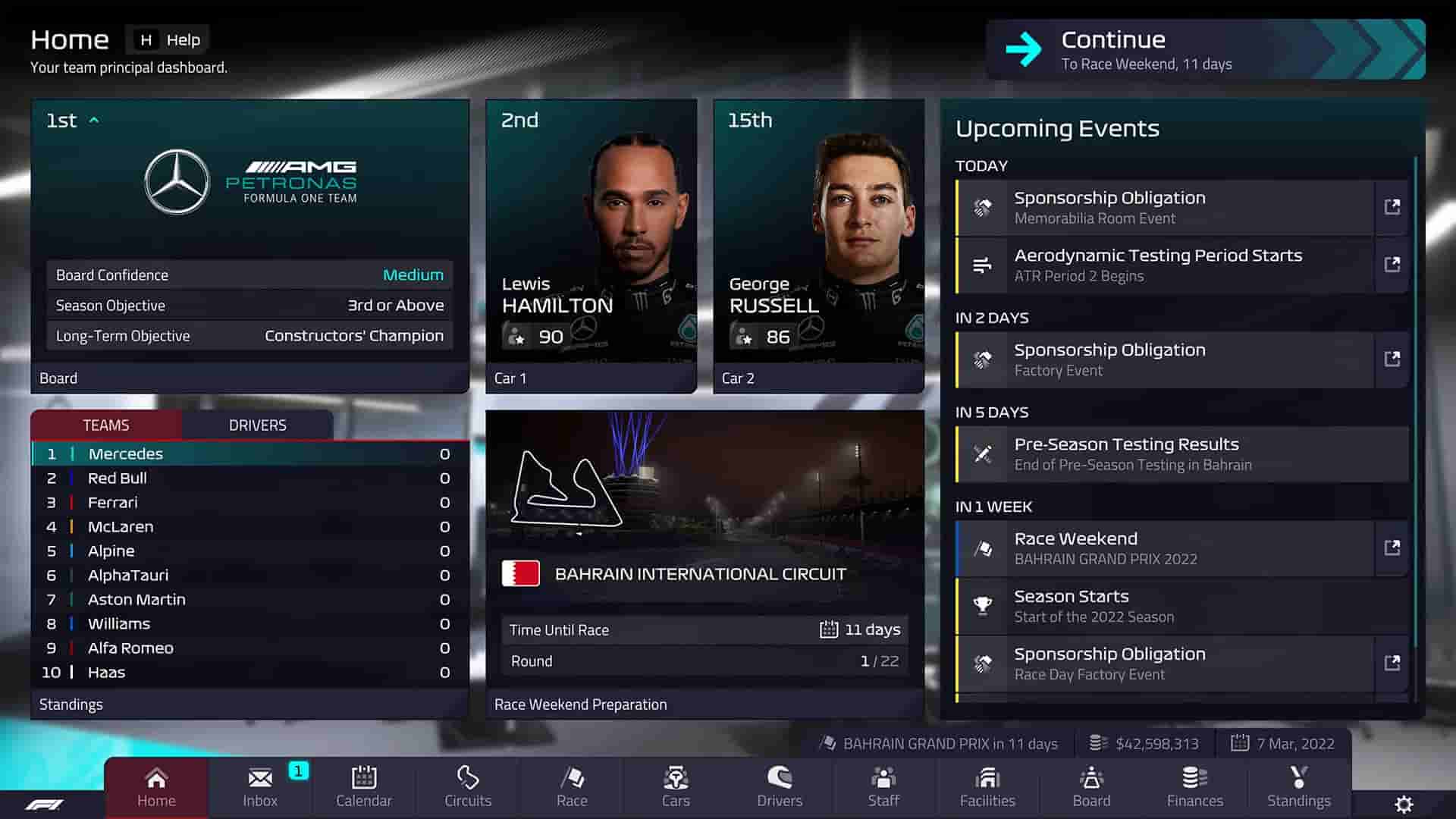 F1 Manager 2022 screenshot thumbnail screenshot 2
