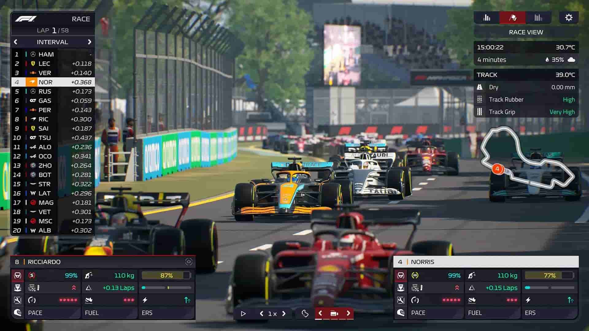 F1 Manager 2022 screenshot thumbnail screenshot 3