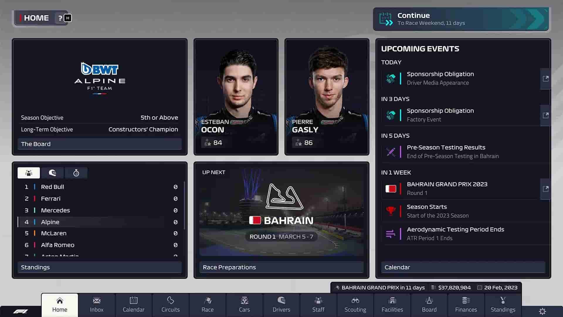 F1 Manager 2023 screenshot thumbnail screenshot 3
