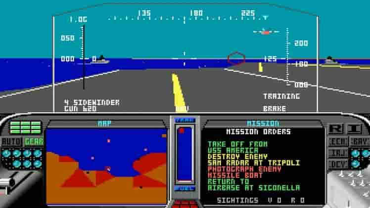 F-19 Stealth Fighter screenshot thumbnail screenshot 1