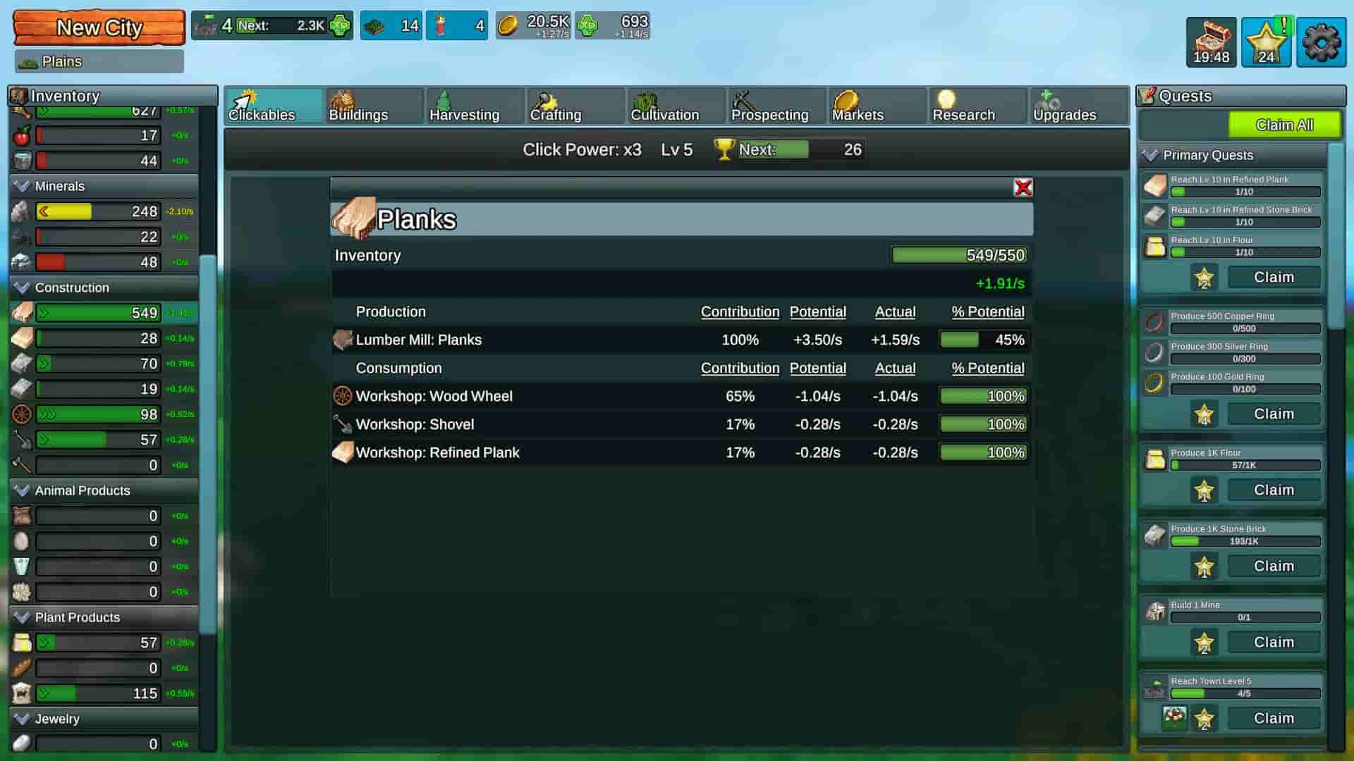 Factory Town Idle screenshot thumbnail screenshot 7
