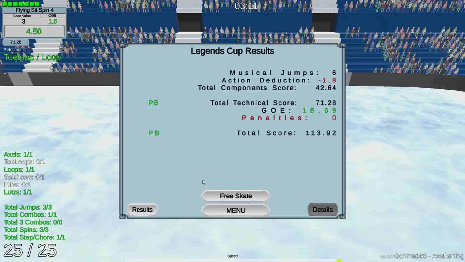 Figure Skating Legends screenshot thumbnail screenshot 9