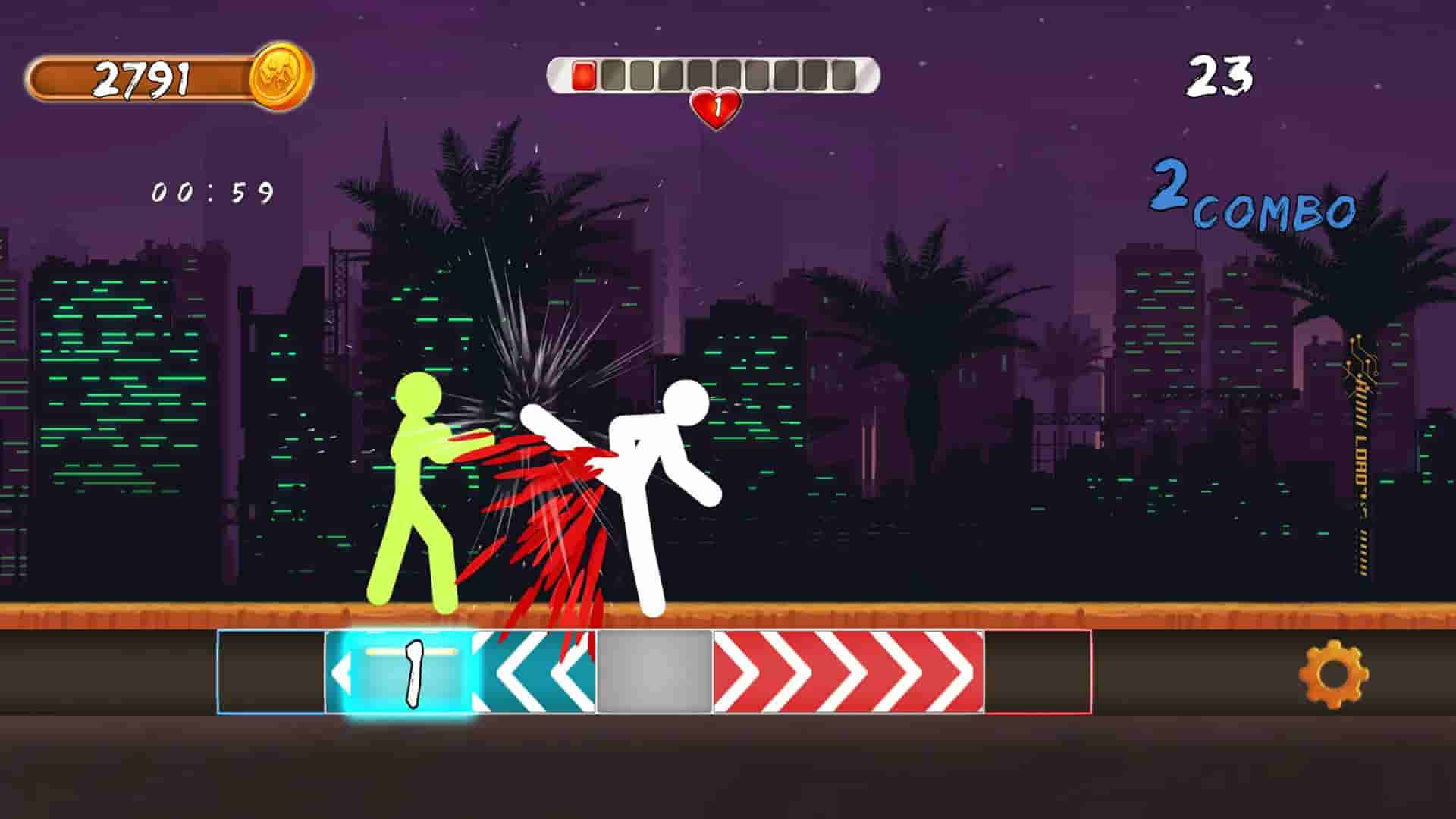 Finger Fury Showdown screenshot thumbnail screenshot 0