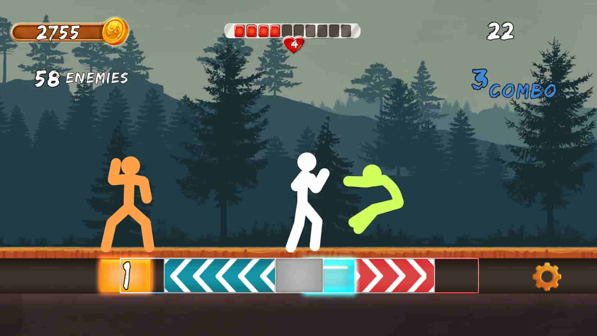 Finger Fury Showdown screenshot thumbnail screenshot 1