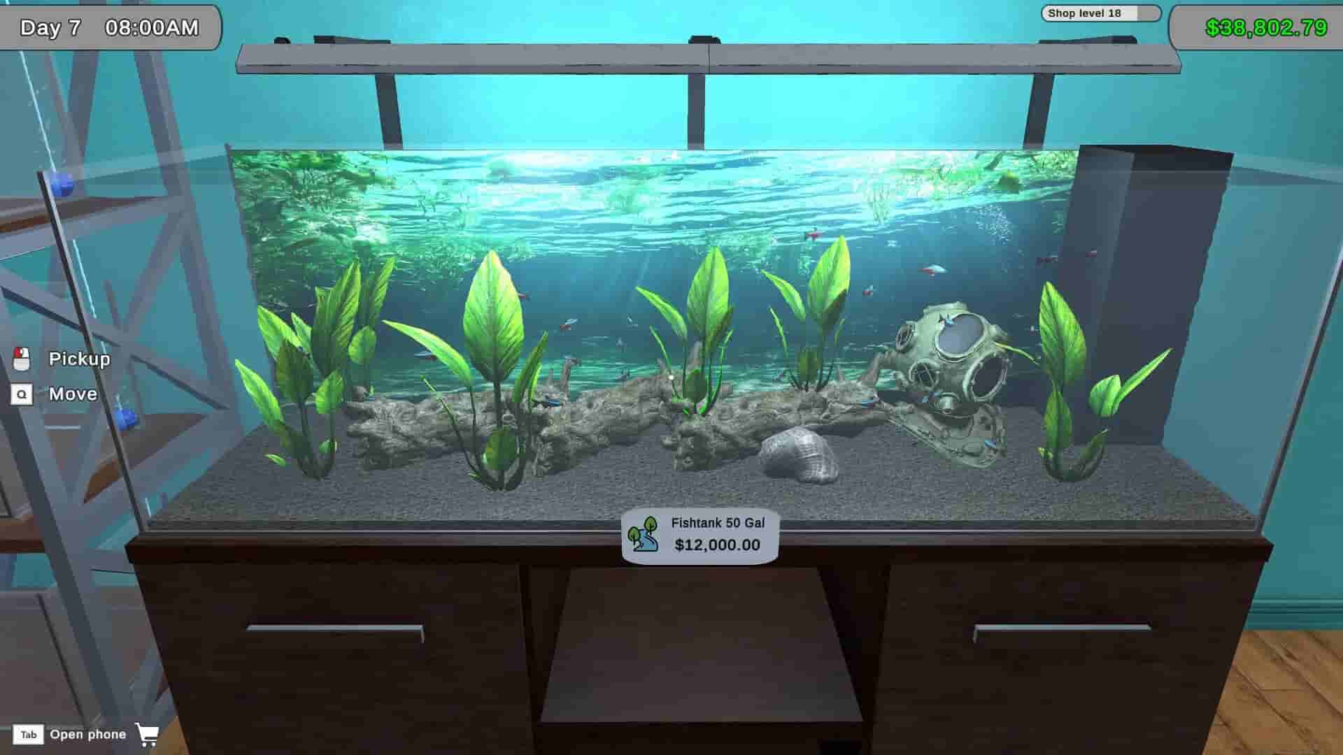 Fish Shop Simulator screenshot thumbnail screenshot 1