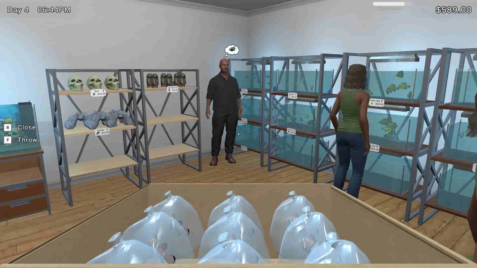 Fish Shop Simulator screenshot thumbnail screenshot 11