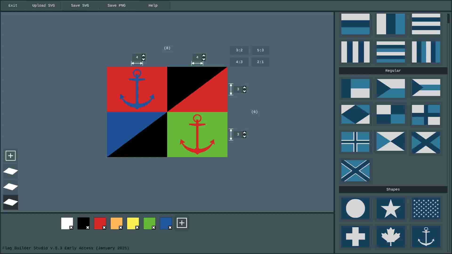 Flag Builder Studio screenshot thumbnail screenshot 0