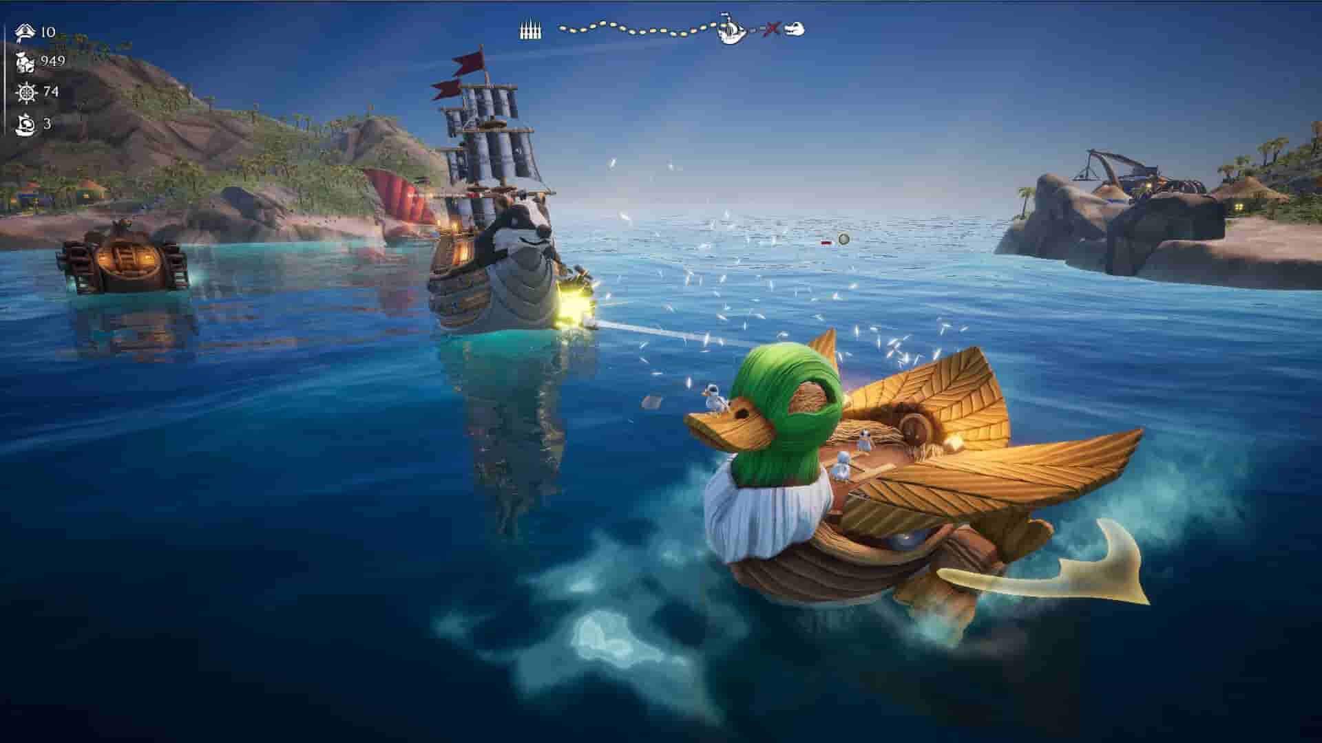Fluffy Sailors screenshot thumbnail screenshot 1