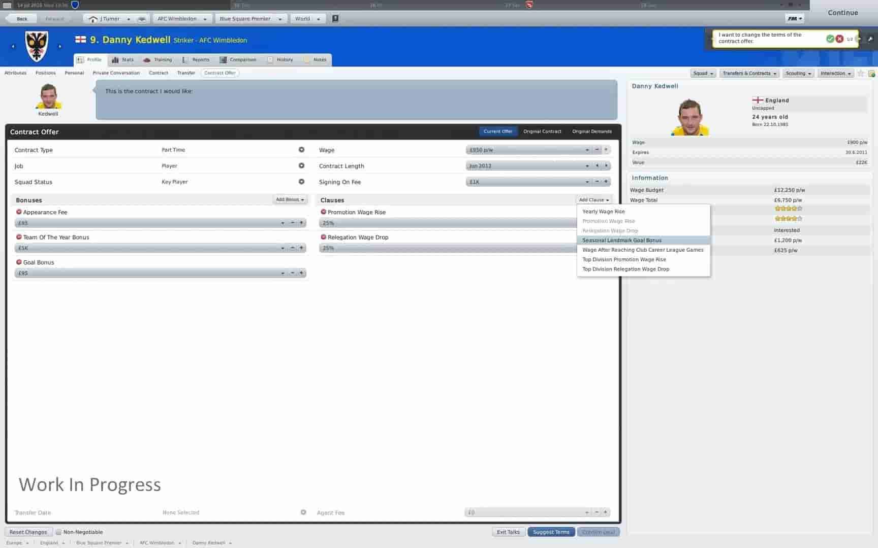 Football Manager 2011 screenshot thumbnail screenshot 8