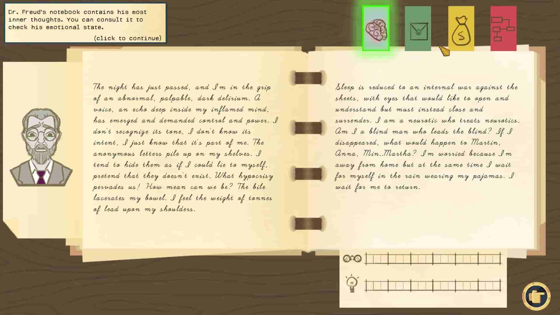 Freud's Bones-the game screenshot thumbnail screenshot 4