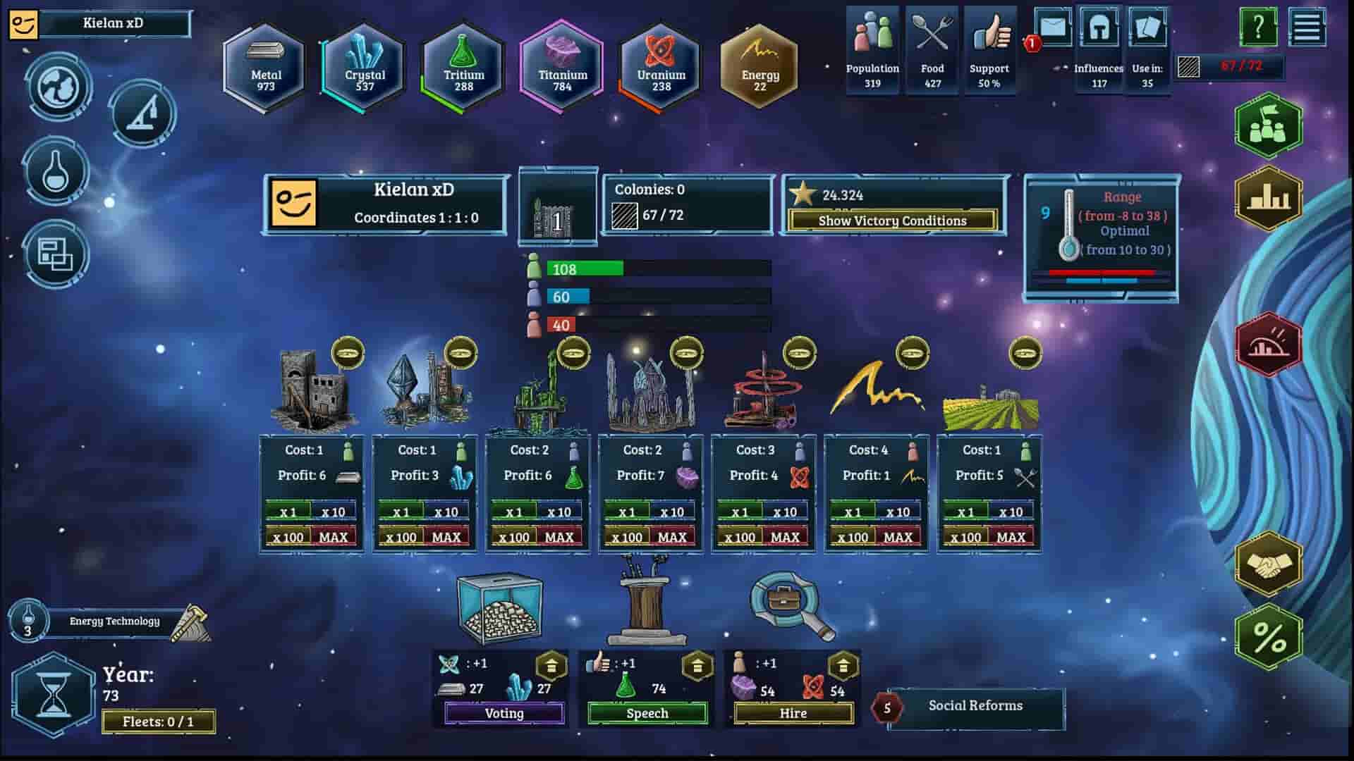 Galactic Empire screenshot thumbnail screenshot 0
