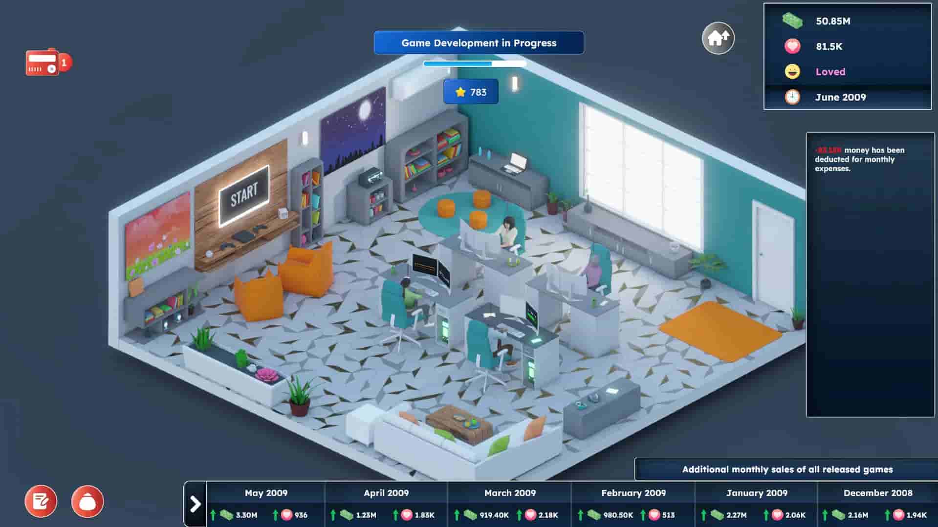 Game Builder Tycoon screenshot thumbnail screenshot 0