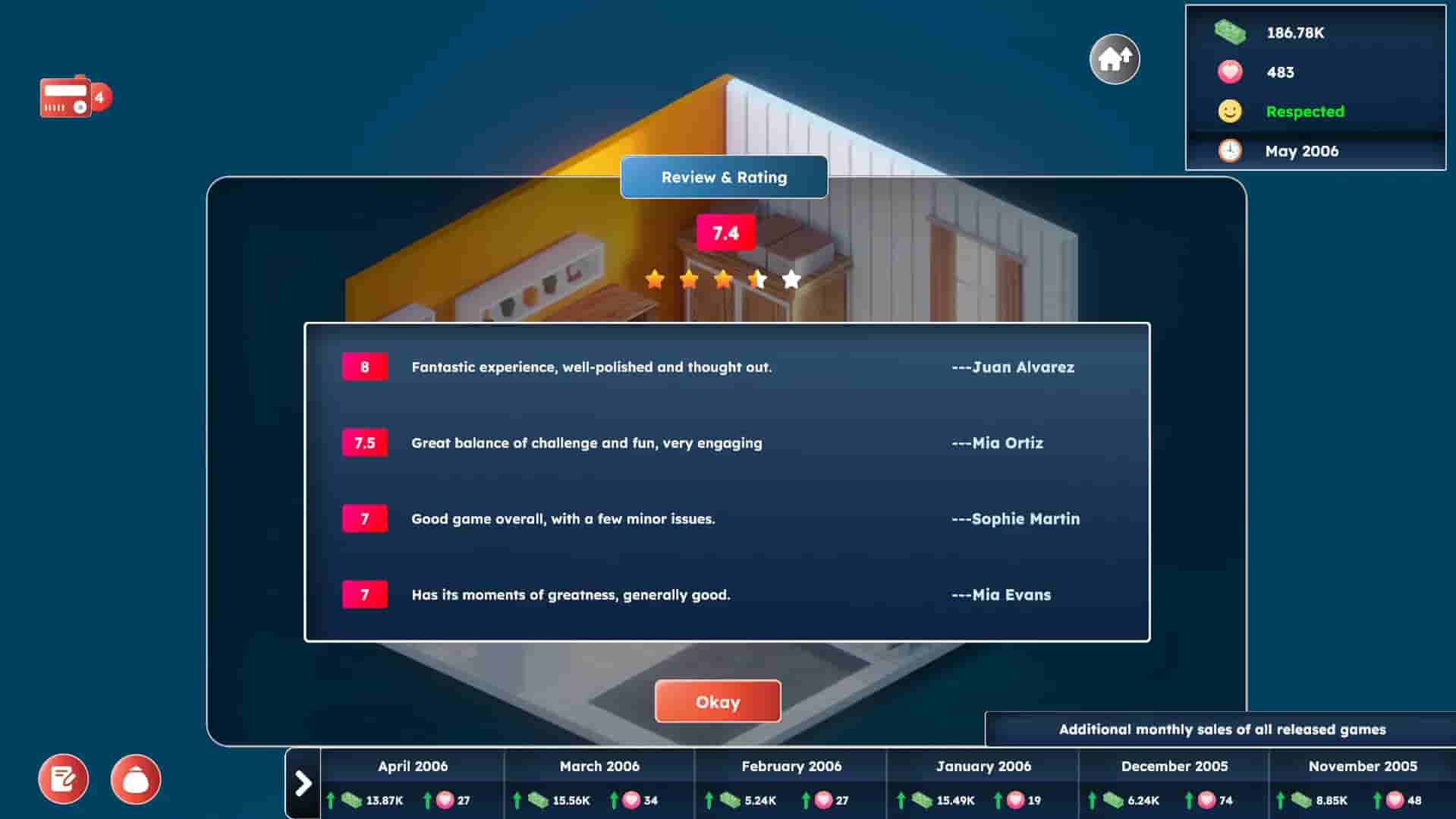 Game Builder Tycoon screenshot thumbnail screenshot 5