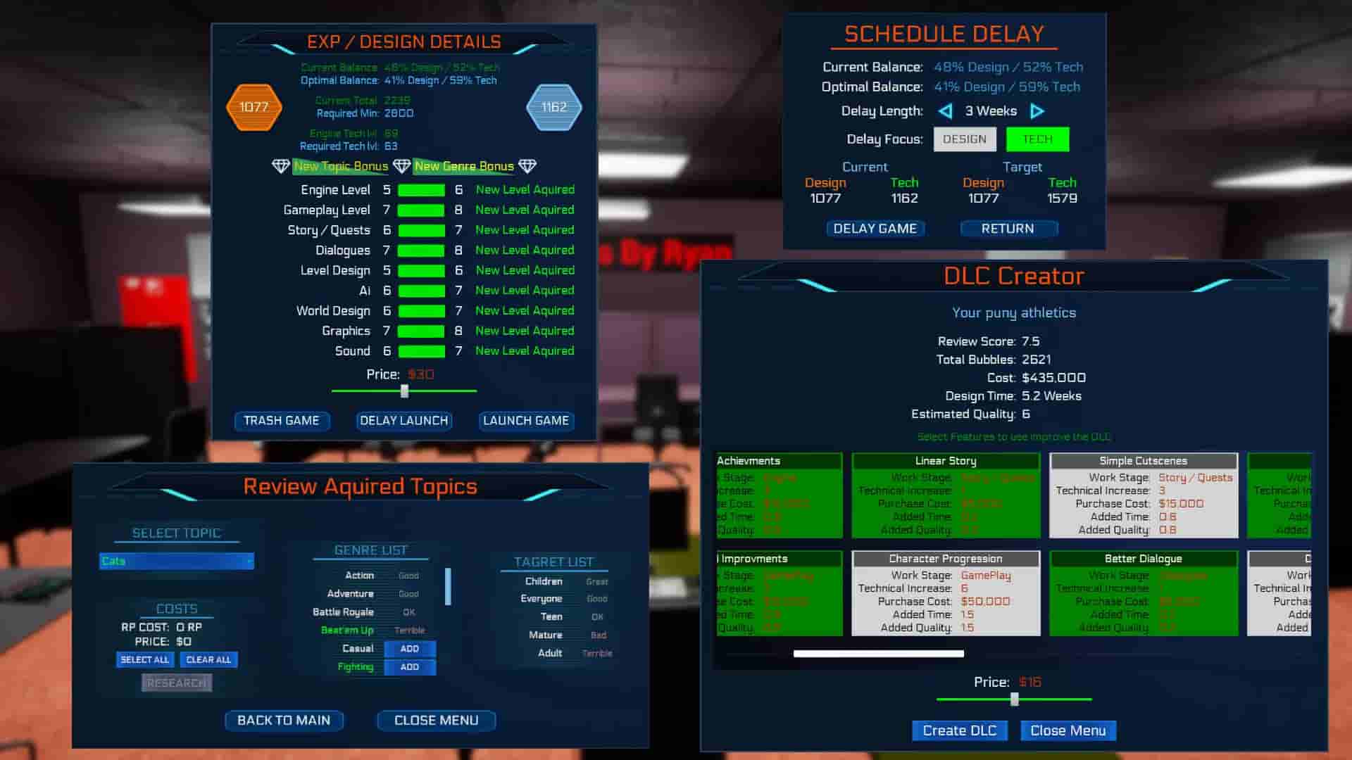 Game Dev Masters screenshot thumbnail screenshot 7