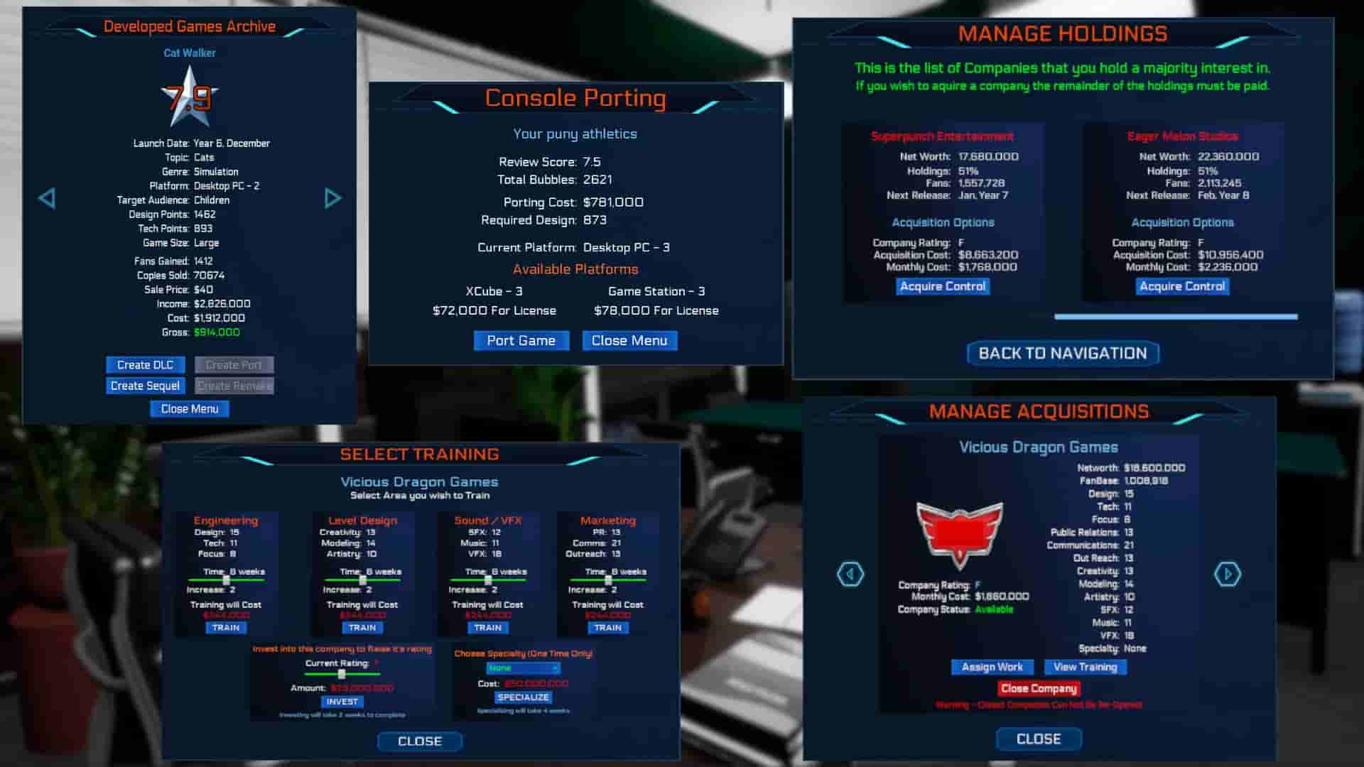 Game Dev Masters screenshot thumbnail screenshot 9