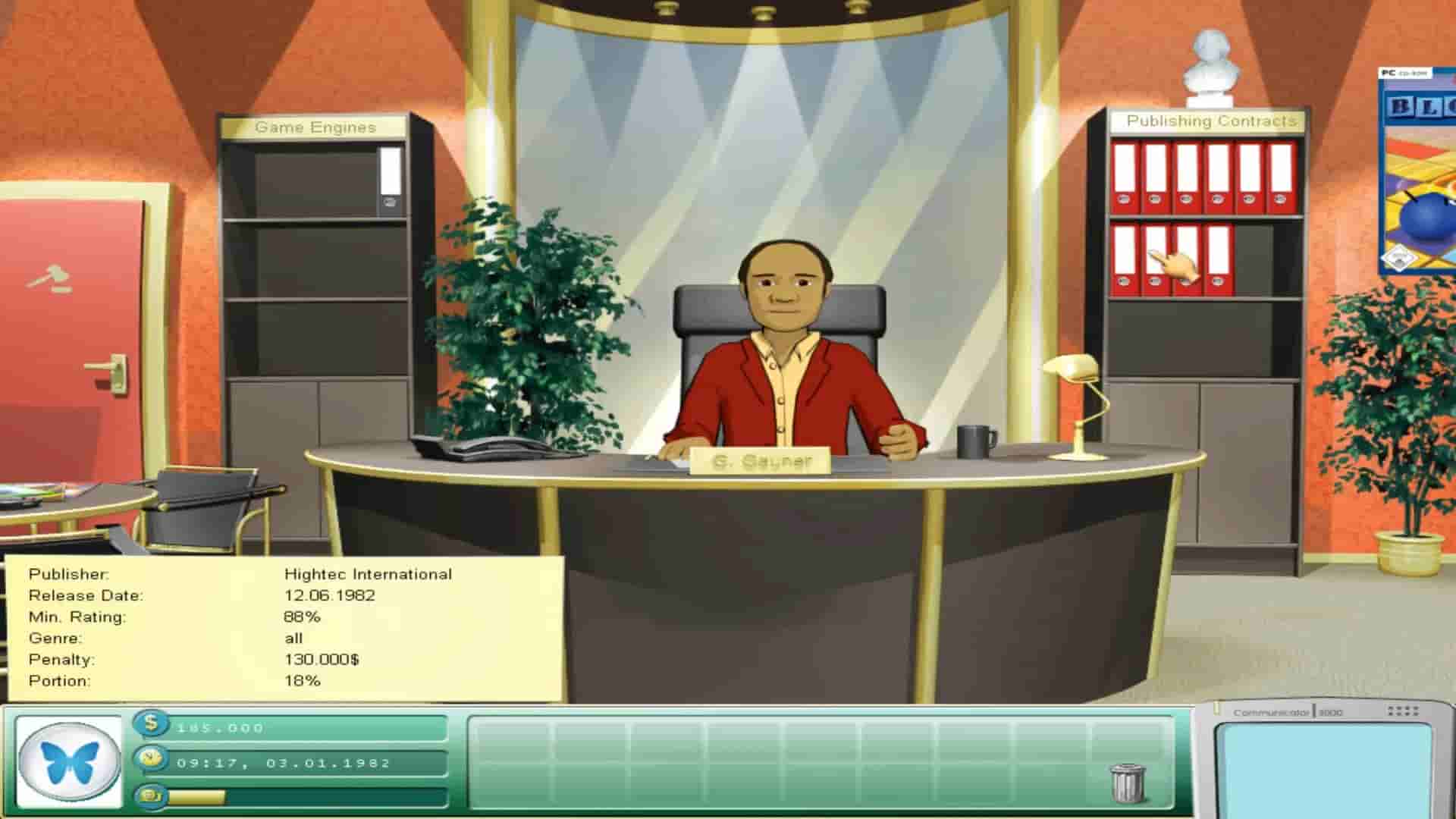 Game Tycoon 1.5 screenshot thumbnail screenshot 1