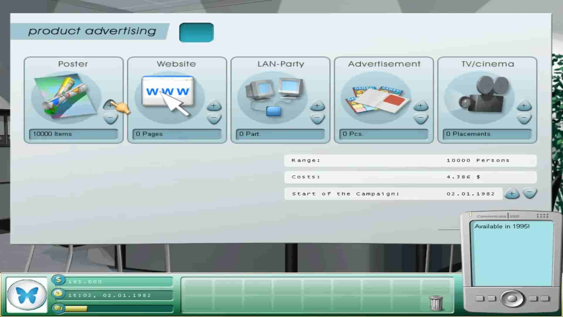 Game Tycoon 1.5 screenshot thumbnail screenshot 2