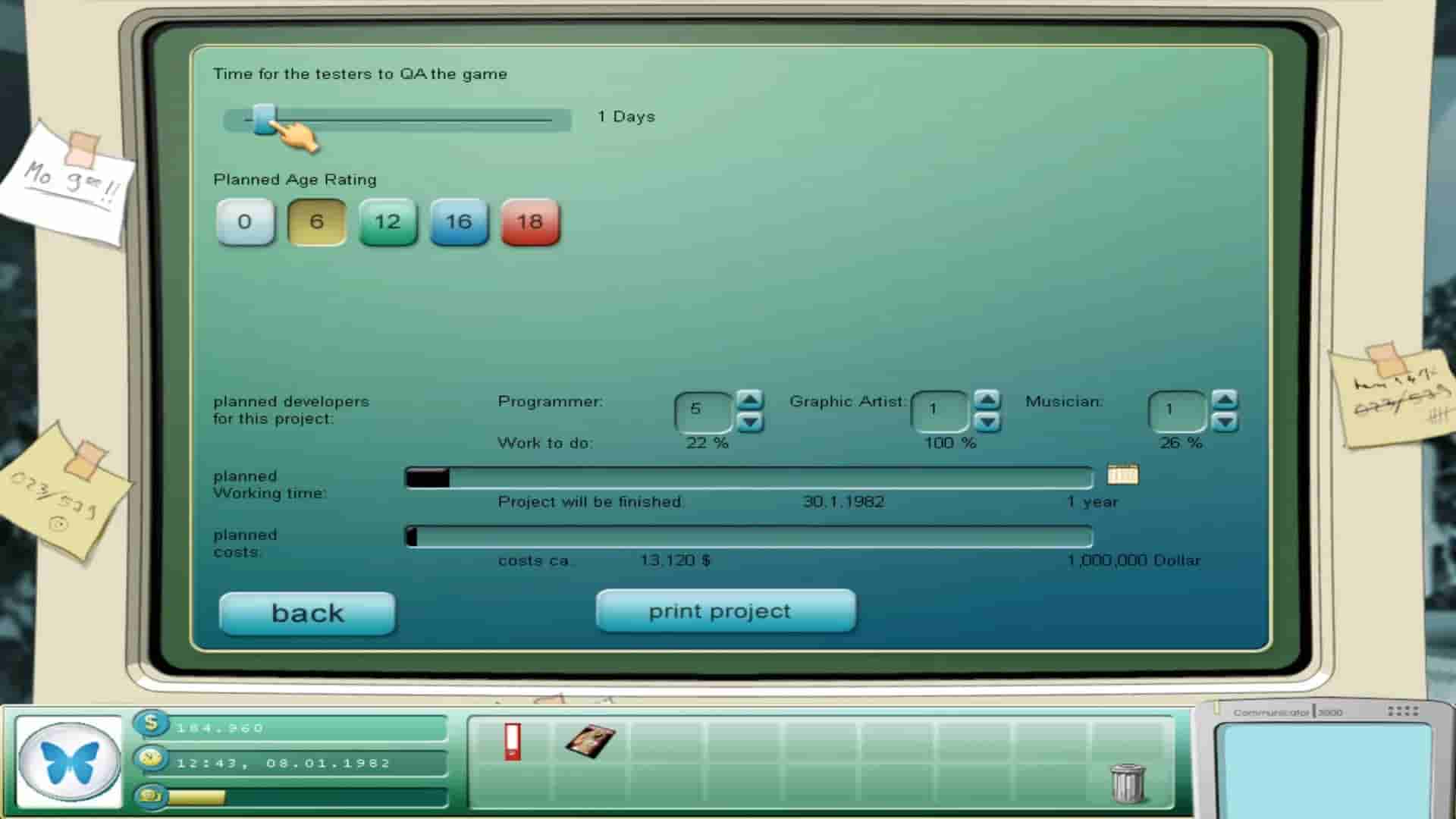Game Tycoon 1.5 screenshot thumbnail screenshot 9