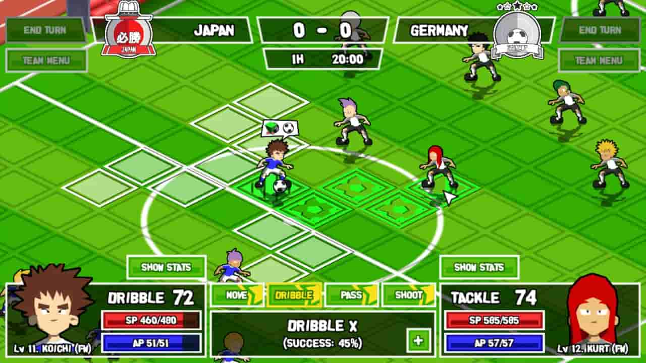 Ganbare! Super Strikers screenshot thumbnail screenshot 1