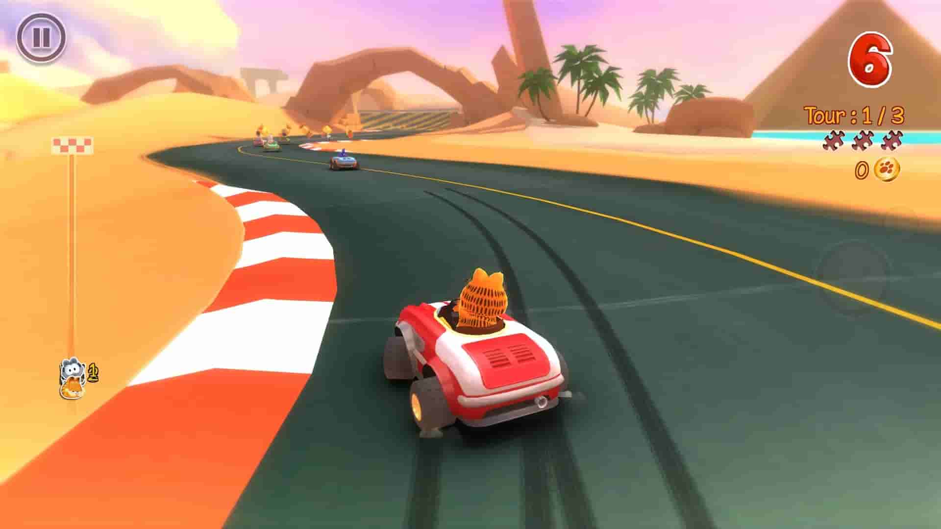Garfield Kart screenshot thumbnail screenshot 3