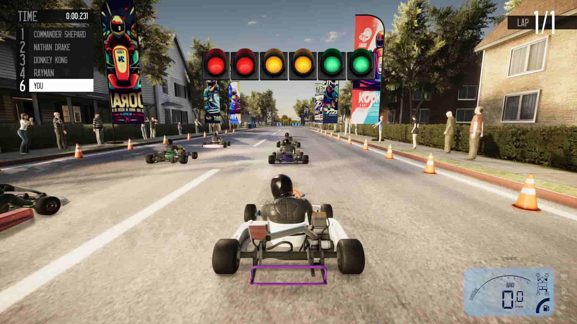 Gearhead Karting screenshot thumbnail screenshot 0