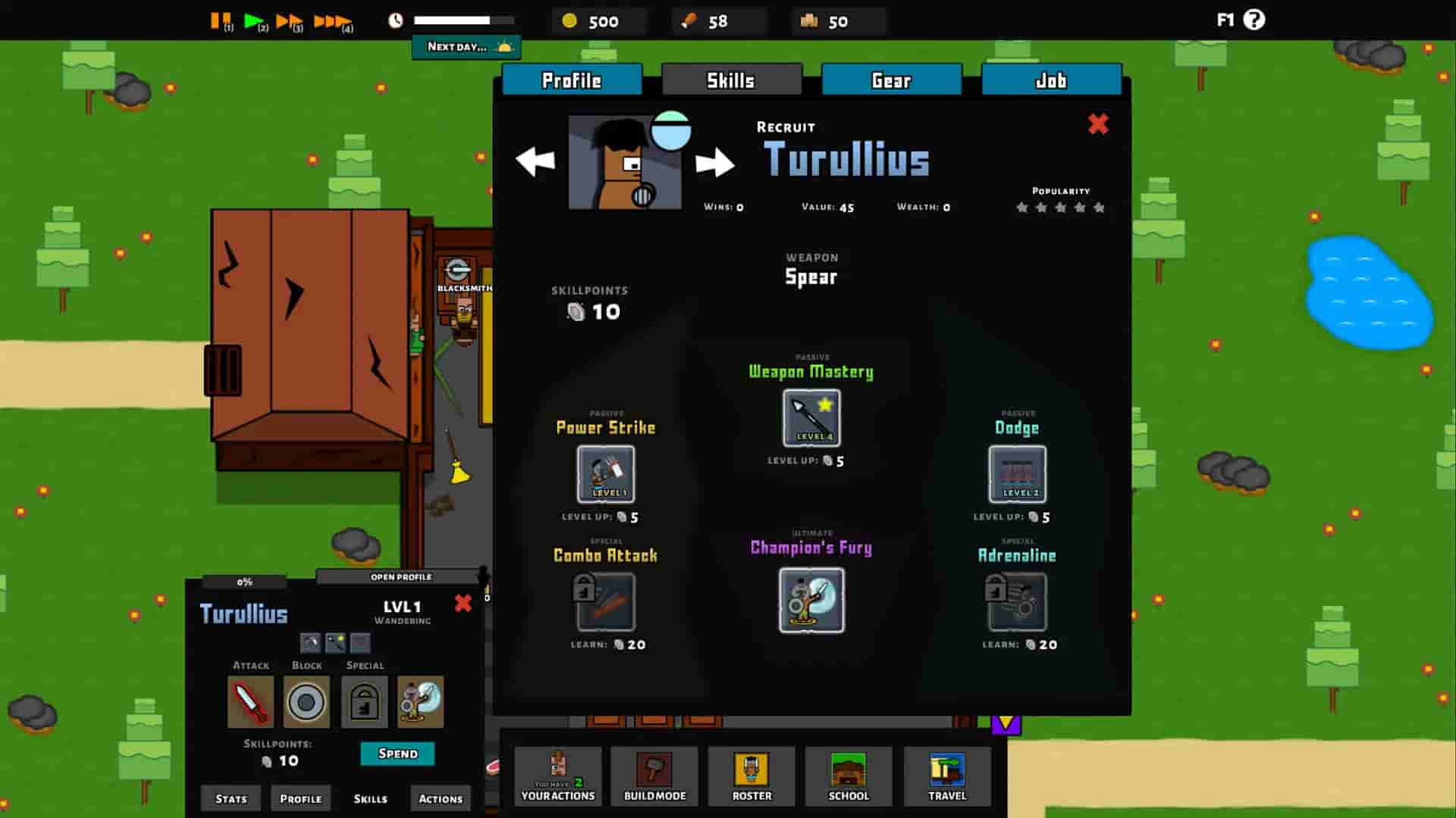 Gladiator School screenshot thumbnail screenshot 3