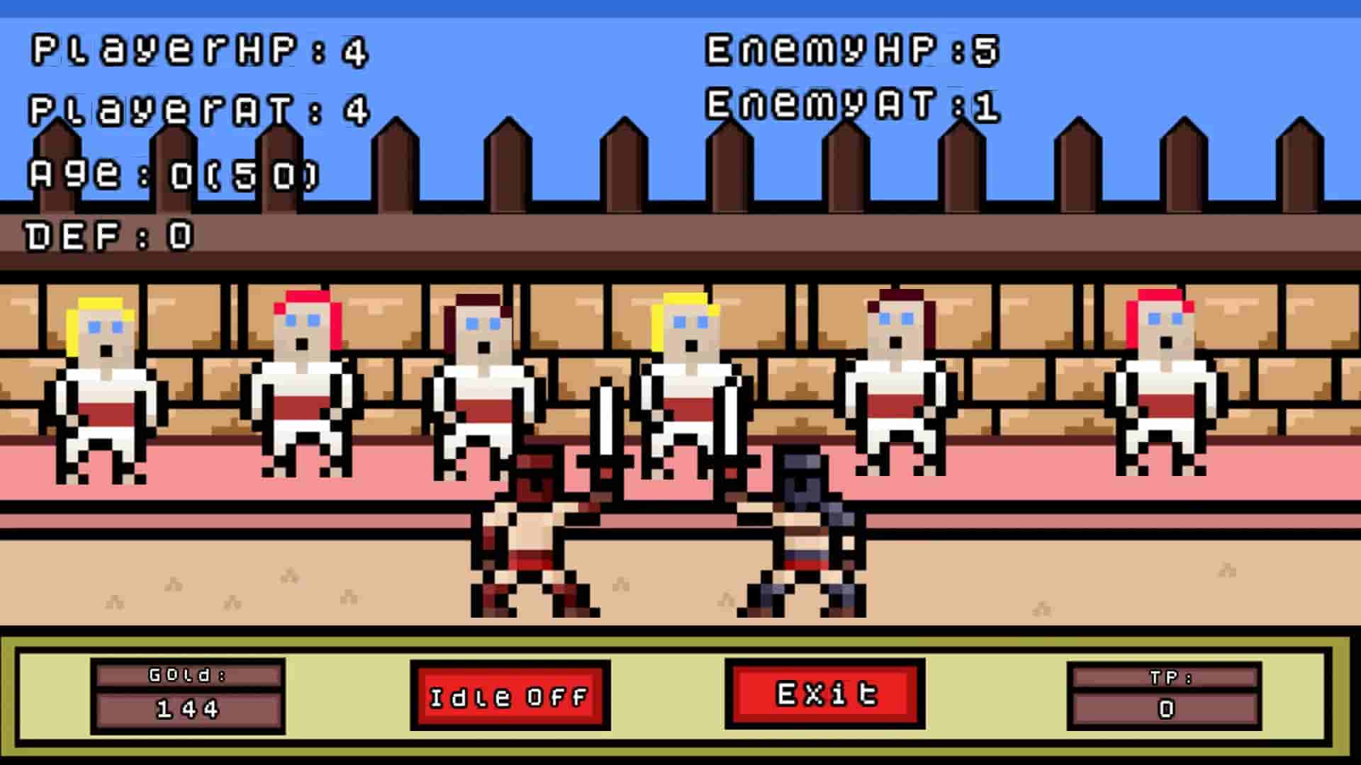 Gladiators IDLE screenshot thumbnail screenshot 7