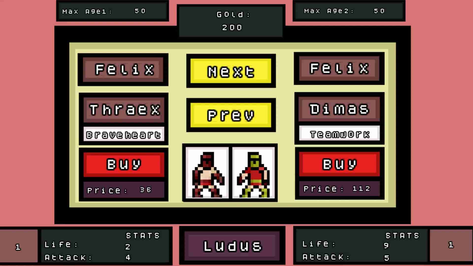 Gladiators IDLE screenshot thumbnail screenshot 9