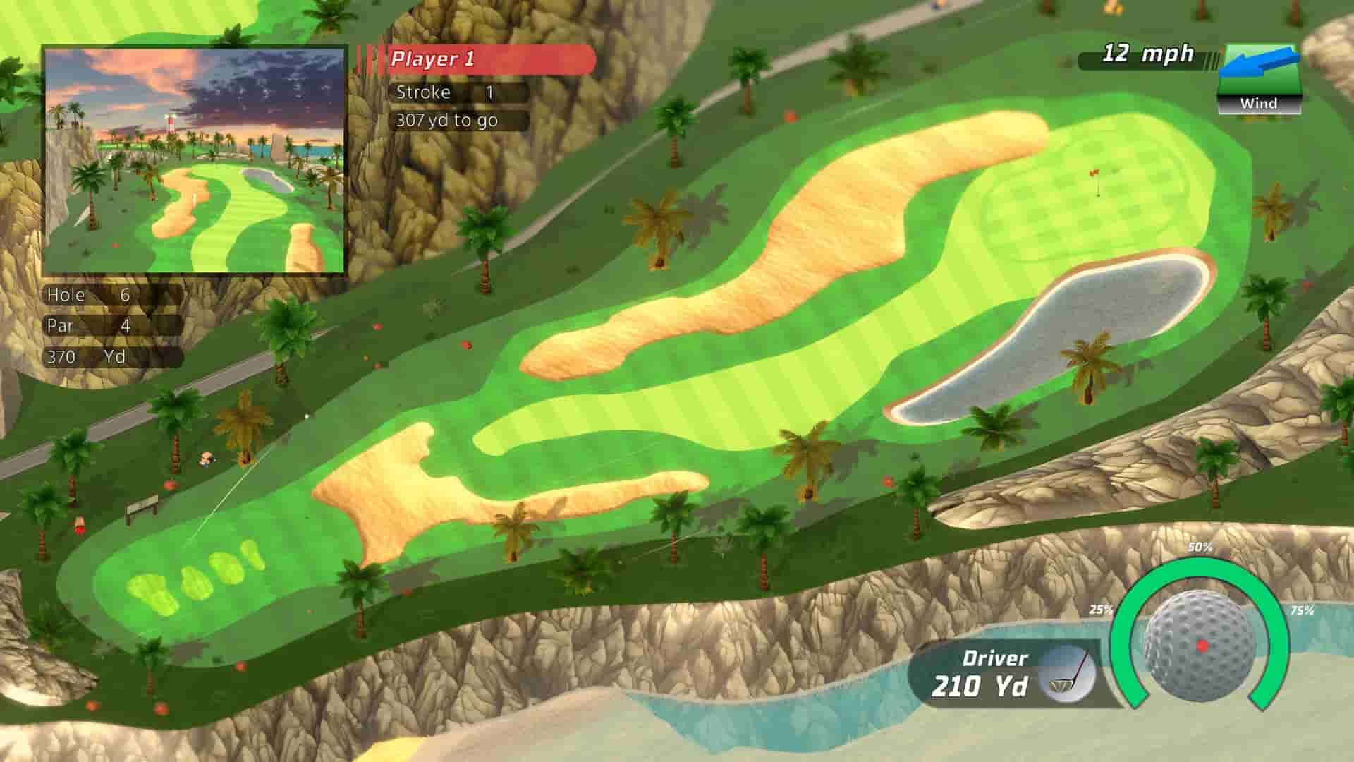 Golf Up Tropical screenshot thumbnail screenshot 2
