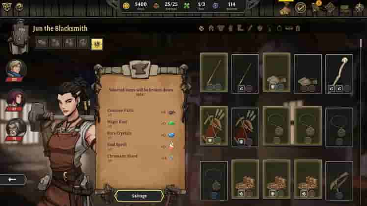 Gordian Quest screenshot thumbnail screenshot 11