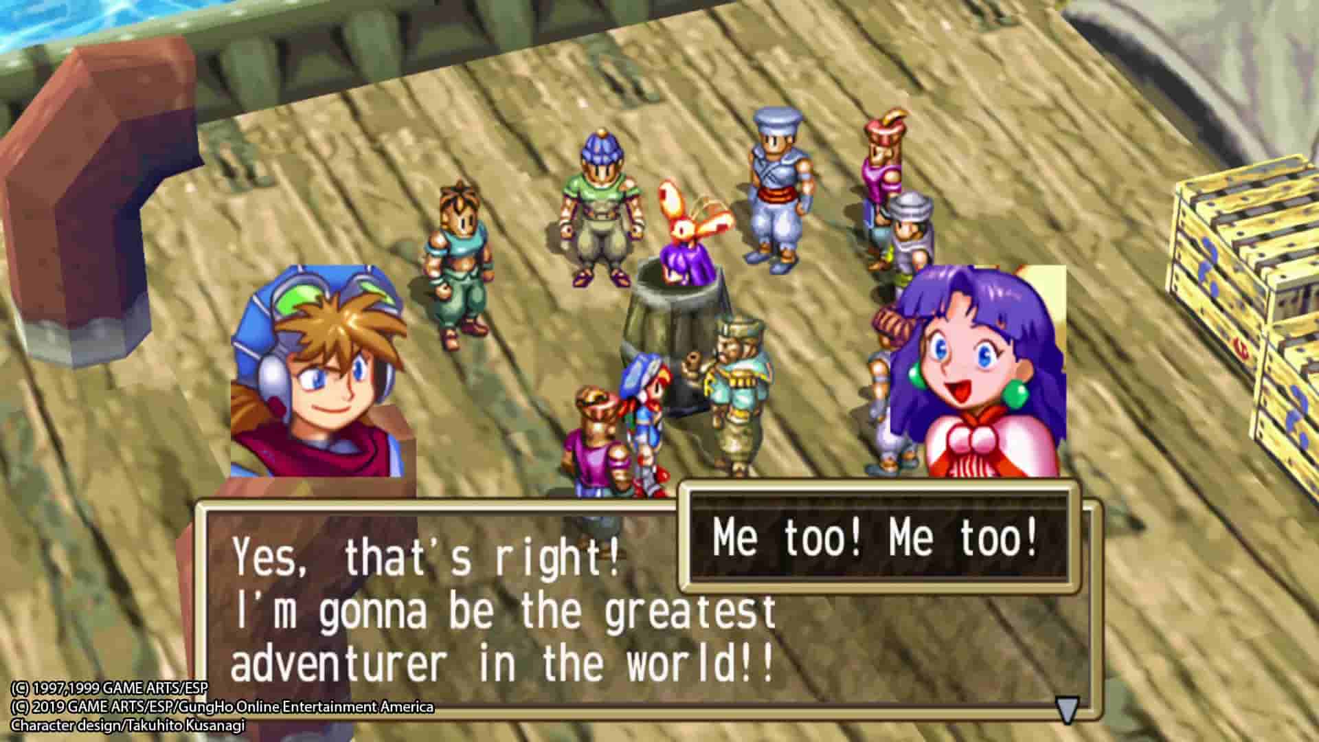 GRANDIA HD Remaster screenshot thumbnail screenshot 0