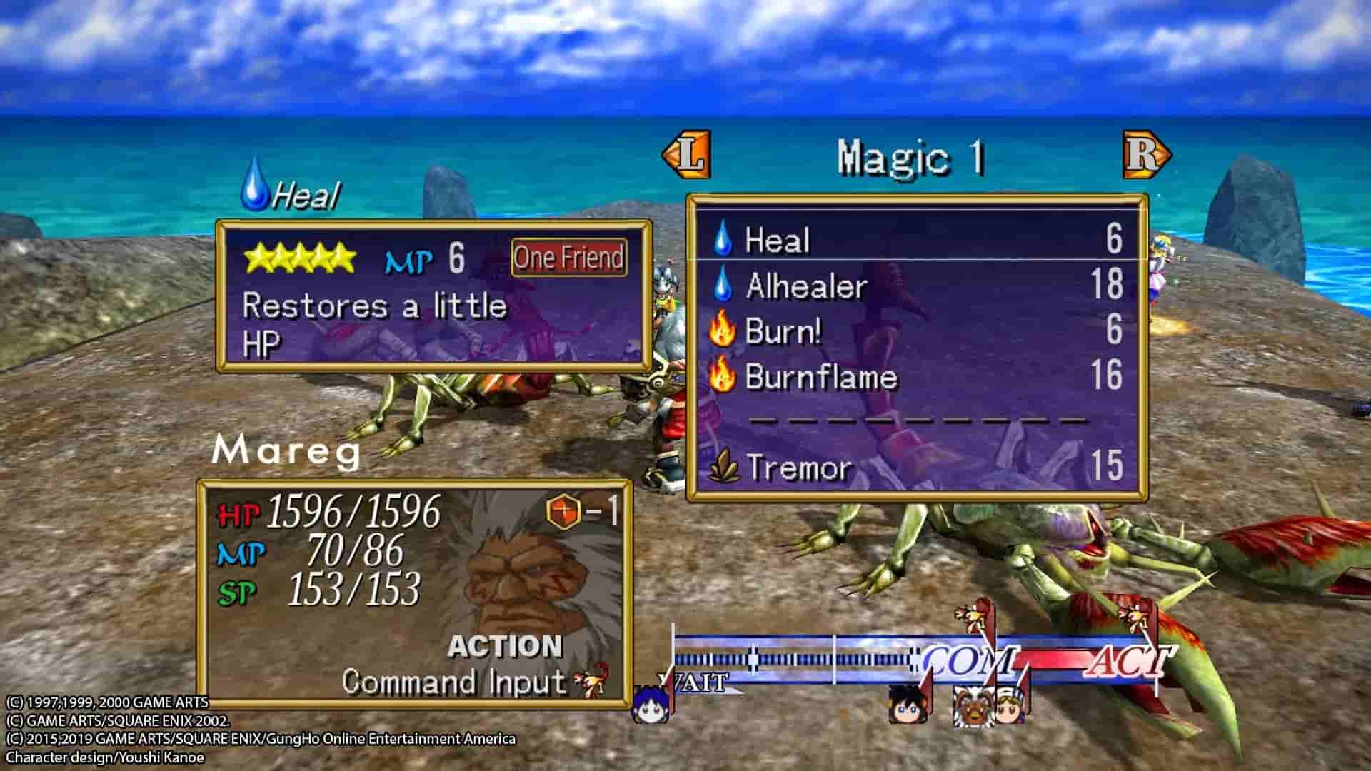 GRANDIA II HD Remaster screenshot thumbnail screenshot 2