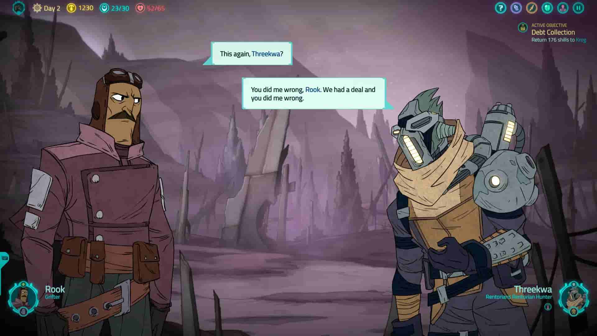 Griftlands screenshot thumbnail screenshot 5