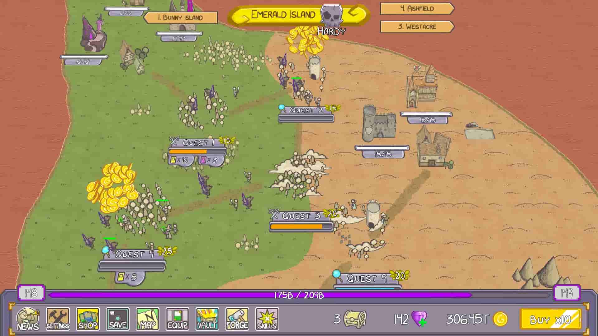 Guild Quest screenshot thumbnail screenshot 2