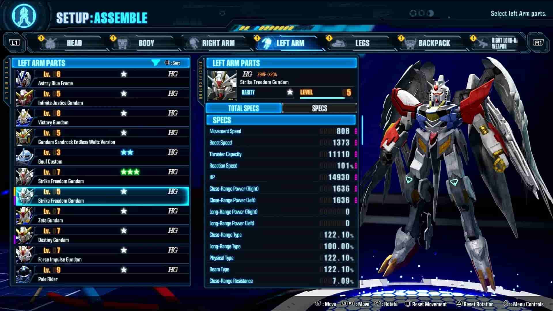 GUNDAM BREAKER 4 screenshot thumbnail screenshot 1