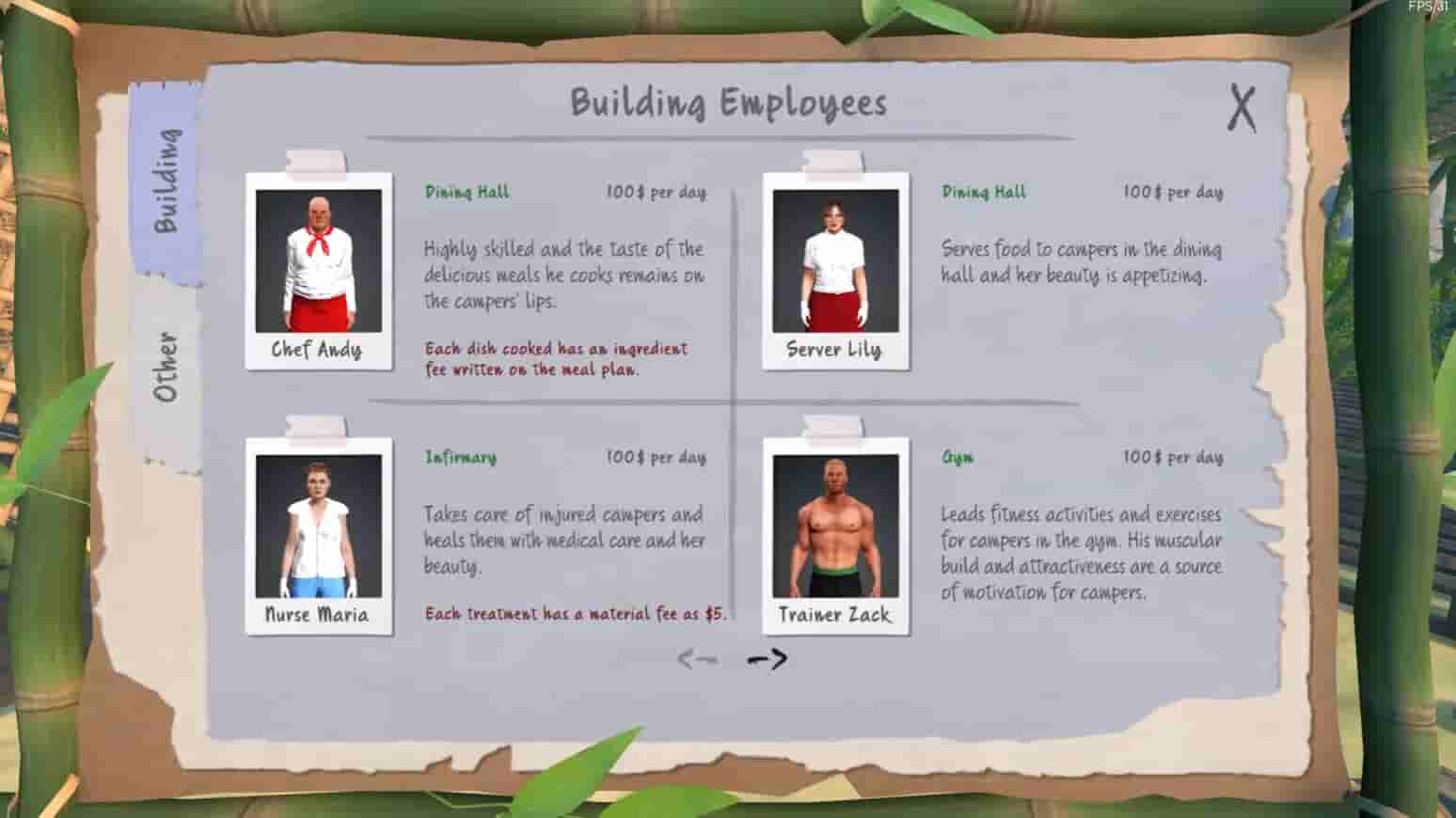 Gym Camp Simulator screenshot thumbnail screenshot 13
