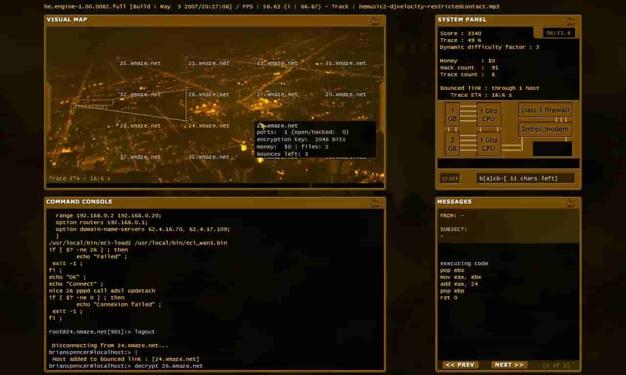 Hacker Evolution screenshot thumbnail screenshot 2