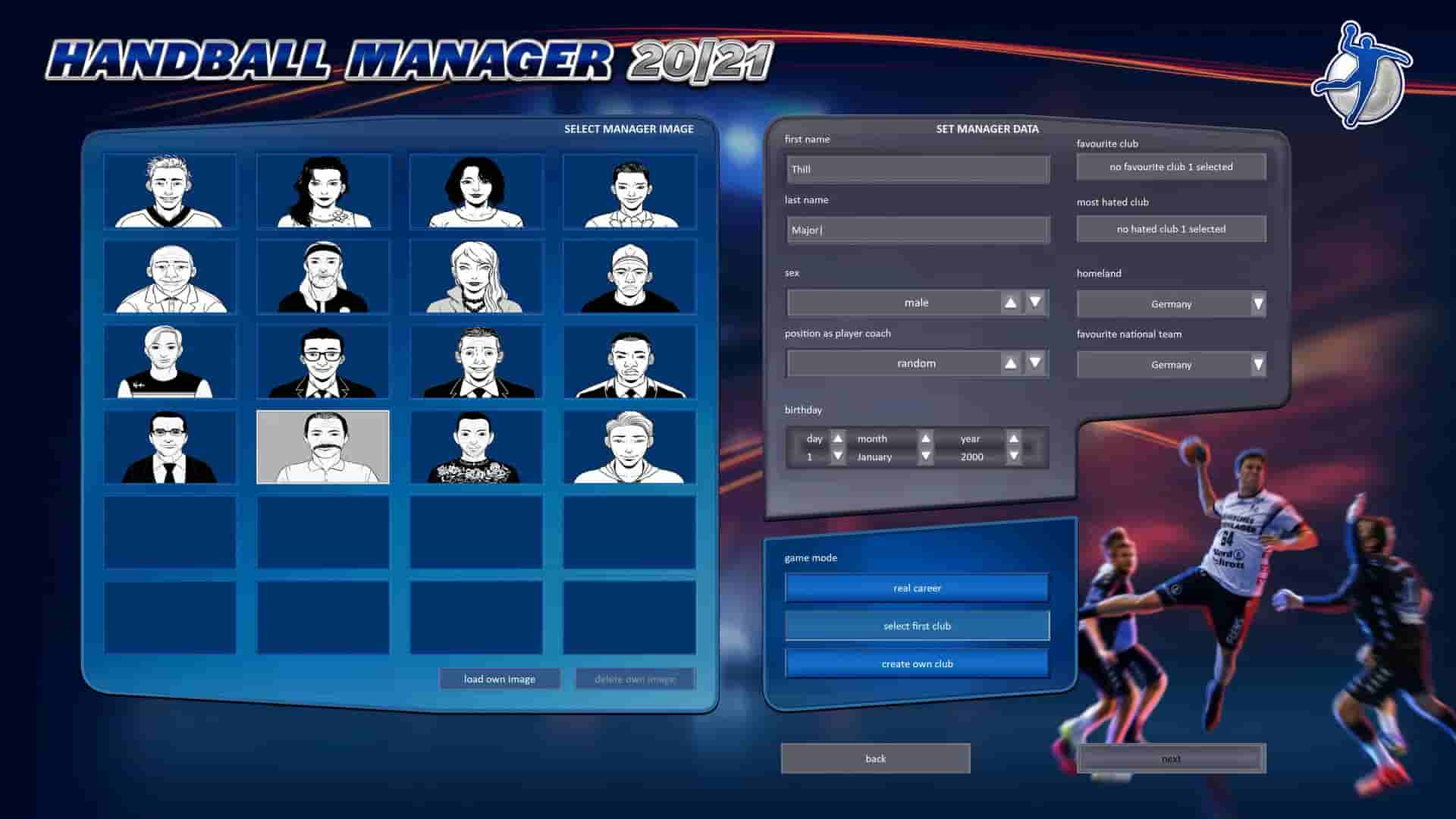 Handball Manager 2021 screenshot thumbnail screenshot 18