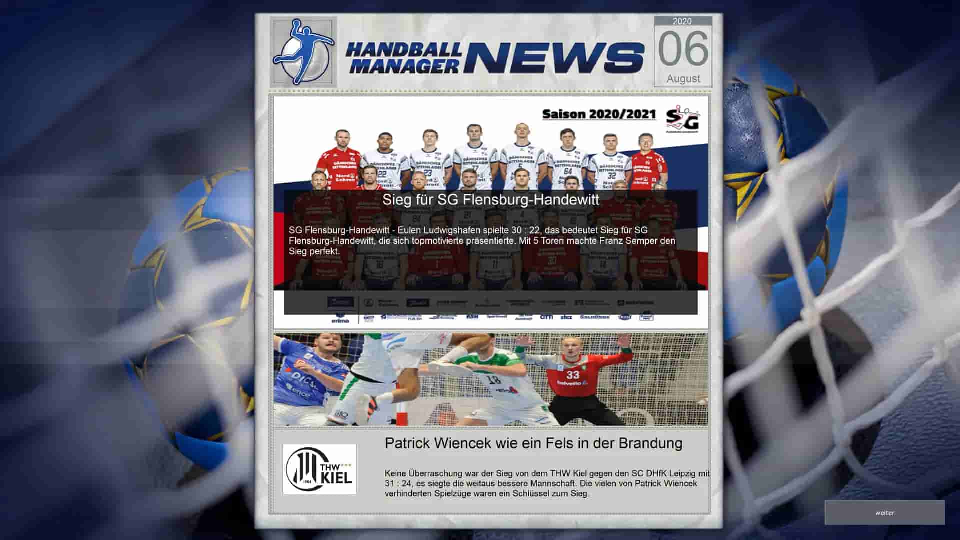 Handball Manager 2021 screenshot thumbnail screenshot 22