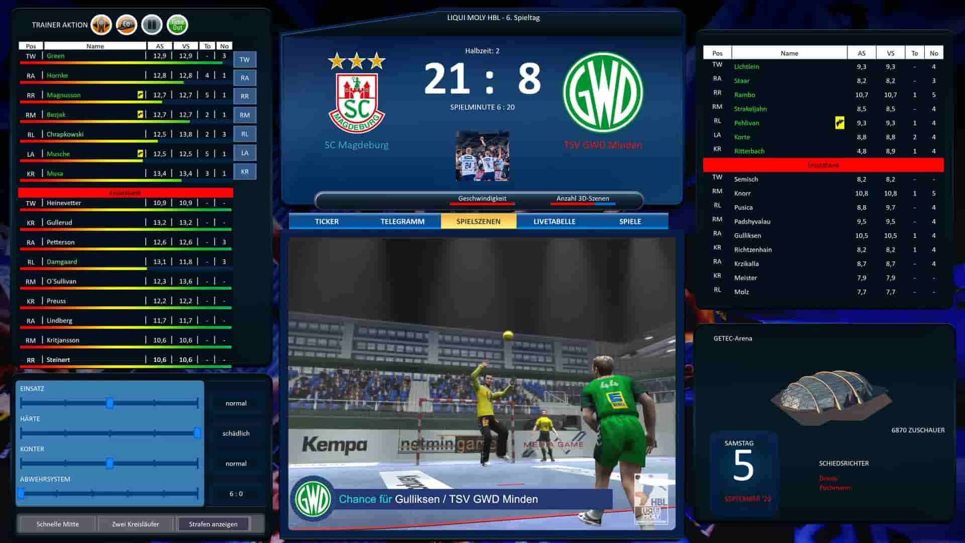 Handball Manager 2021 screenshot thumbnail screenshot 28
