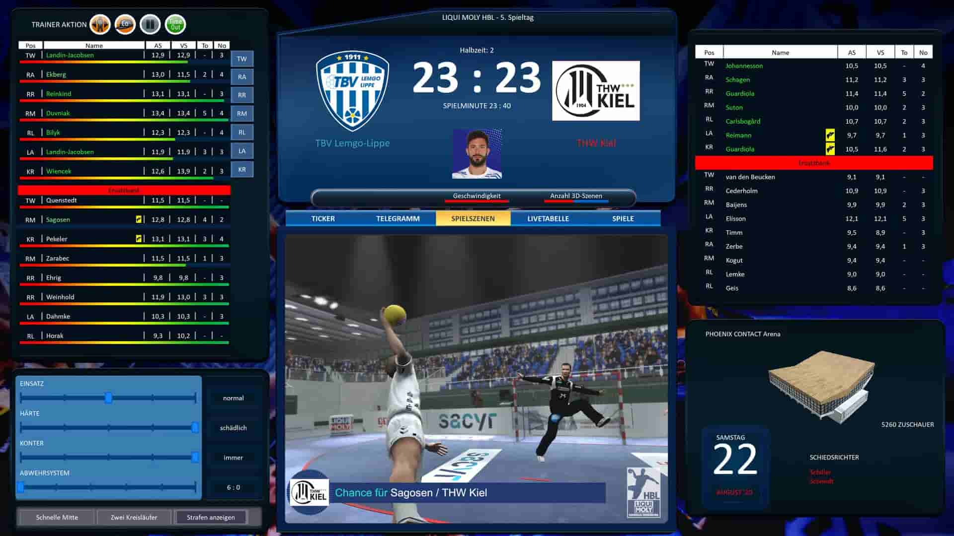 Handball Manager 2021 screenshot thumbnail screenshot 5