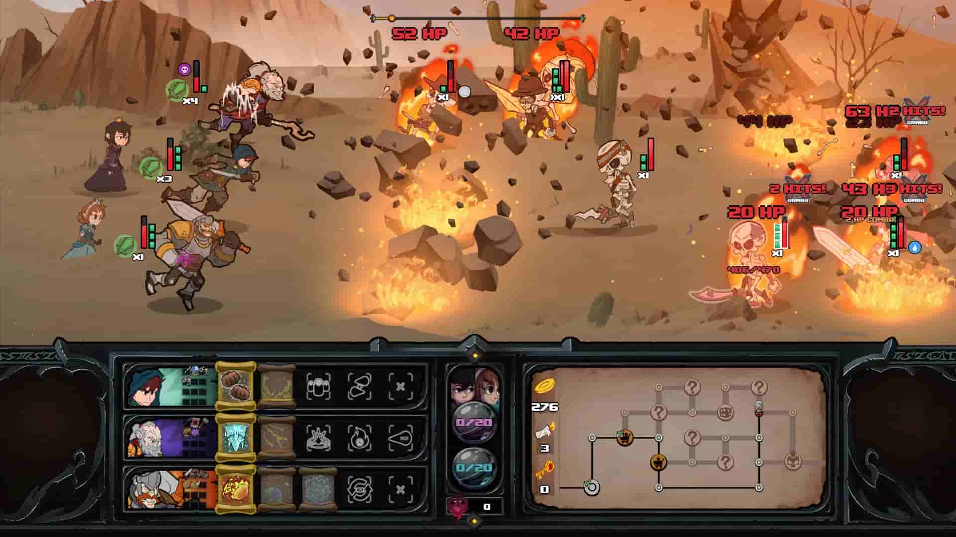 Has-Been Heroes screenshot thumbnail screenshot 11