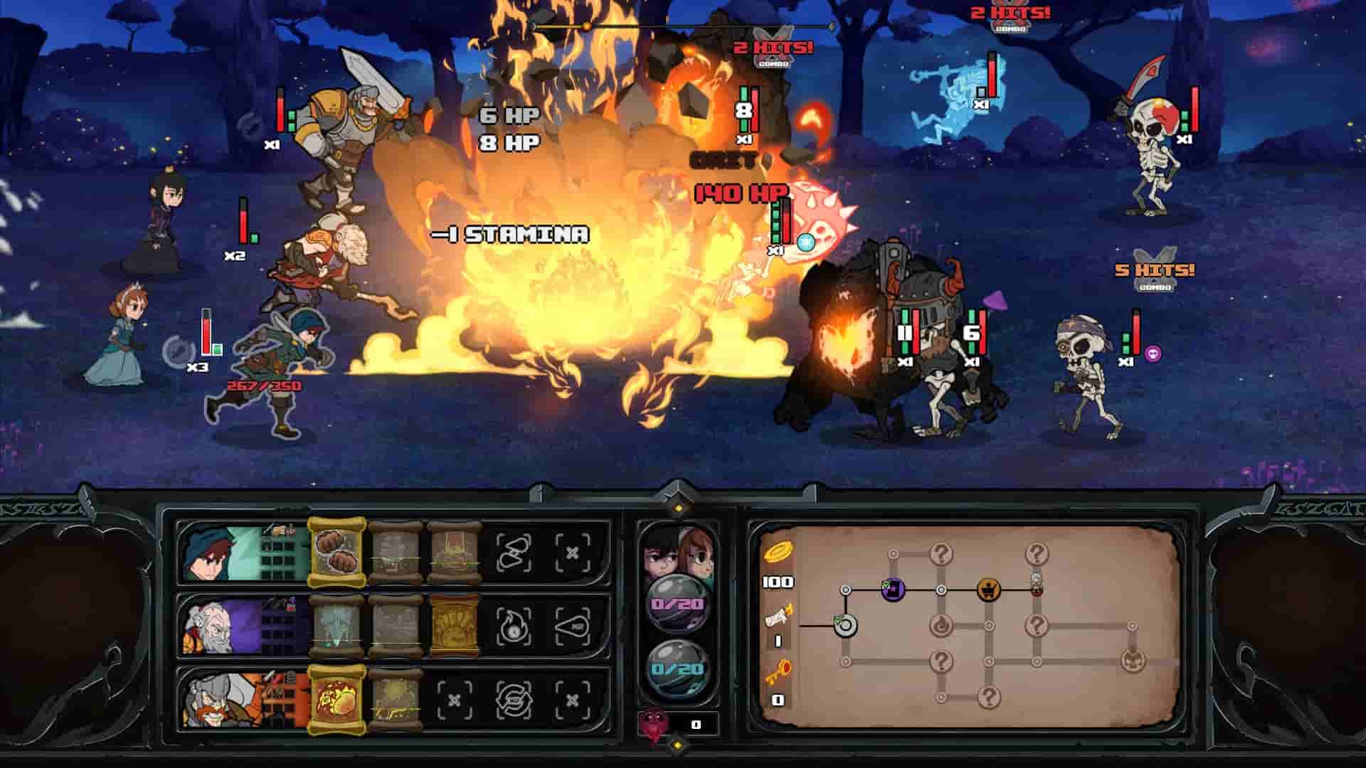 Has-Been Heroes screenshot thumbnail screenshot 13