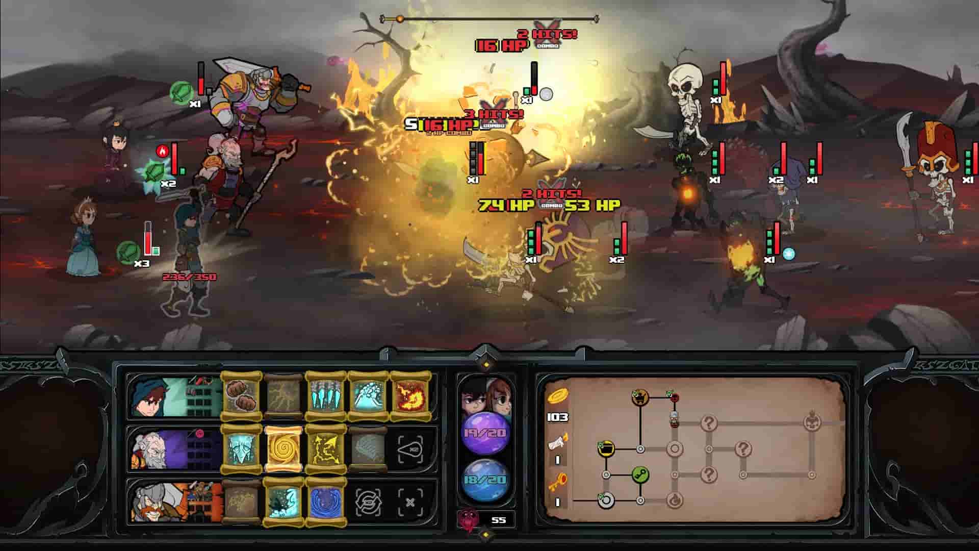 Has-Been Heroes screenshot thumbnail screenshot 9