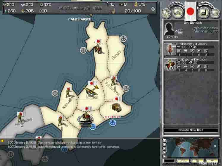 Hearts of Iron screenshot thumbnail screenshot 10