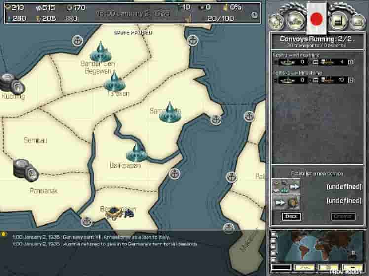 Hearts of Iron screenshot thumbnail screenshot 11
